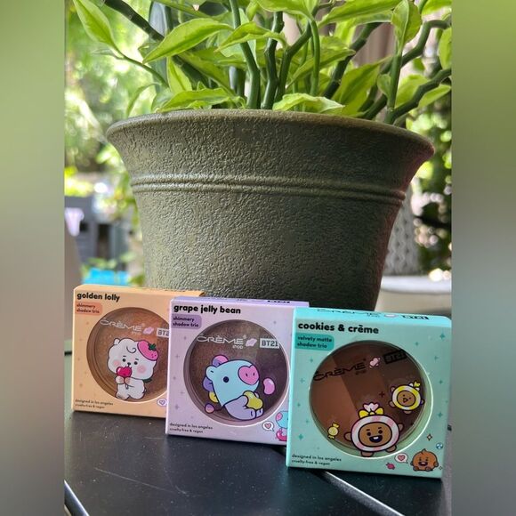 The Crème Shop Limited Edition Shadow Trio Set NEW Sealed - Picture 1 of 12